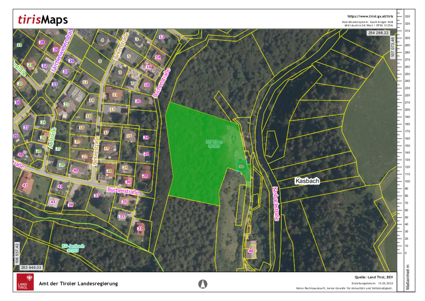 EINZIGARTIG - Rohbau mit Potential auf großem Waldgrundstück mit Quellen - Jenewein Immobilienmanagement