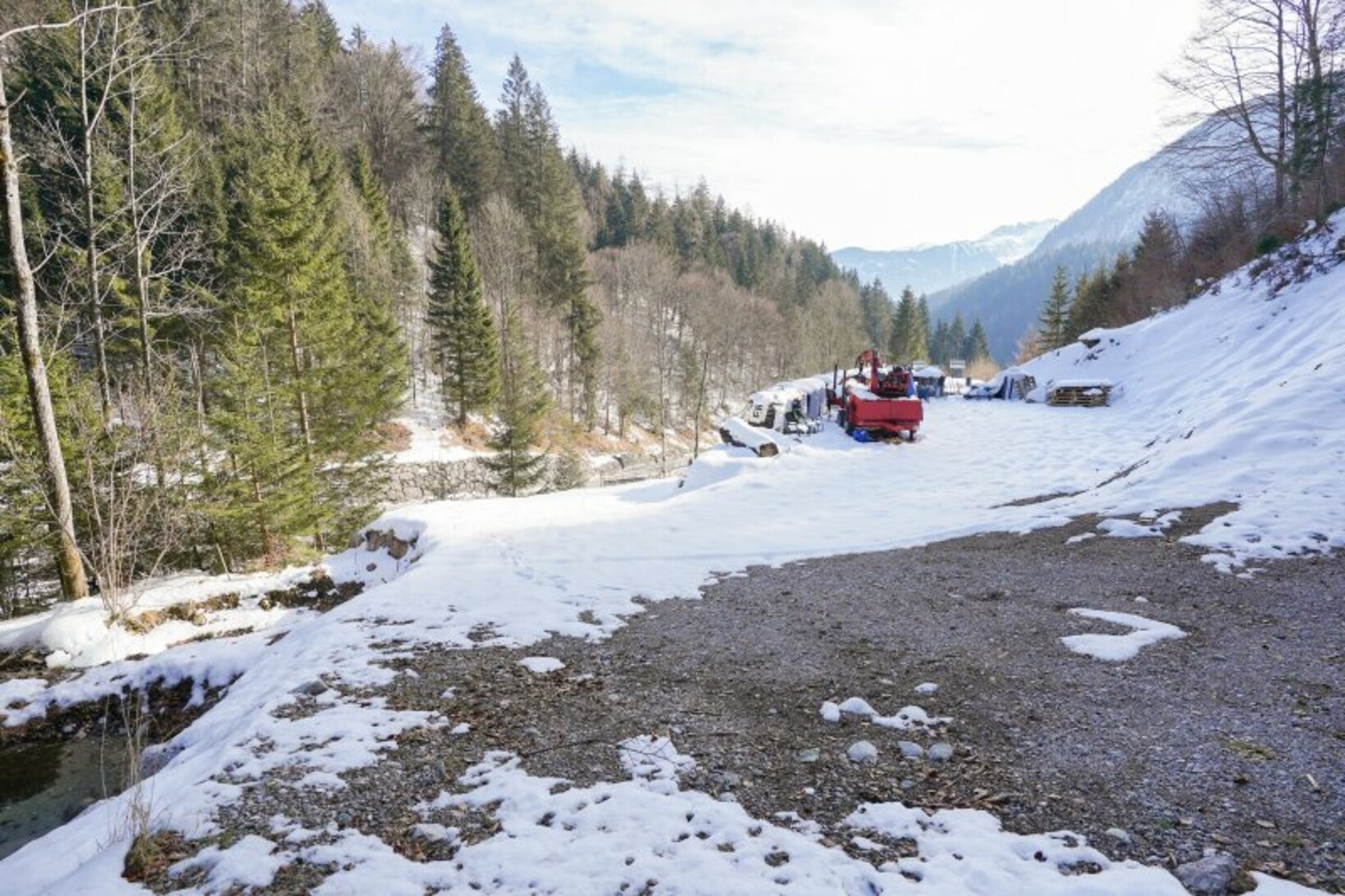 EINZIGARTIG - Rohbau mit Potential auf großem Waldgrundstück mit Quellen - Jenewein Immobilienmanagement