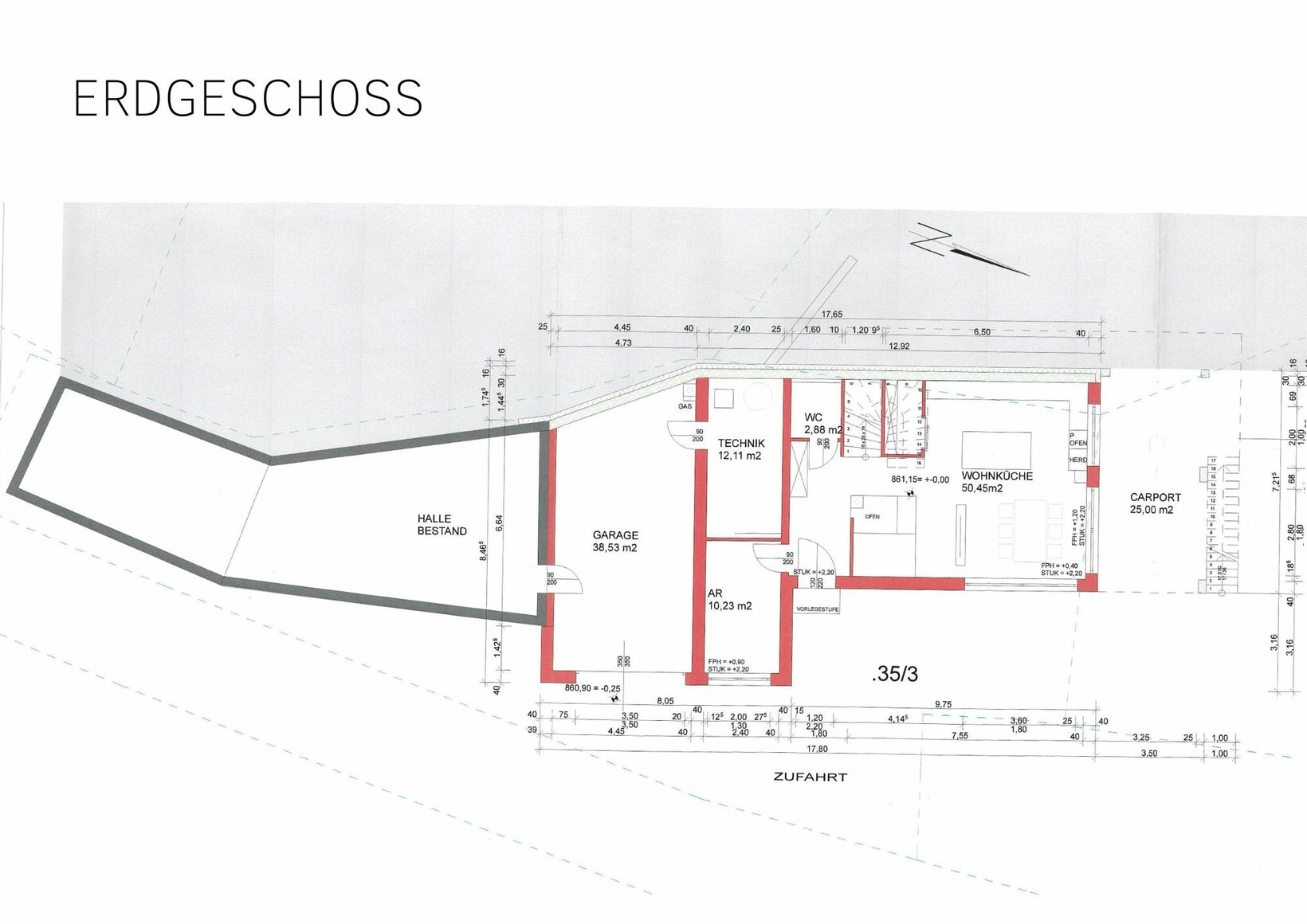 EINZIGARTIG - Rohbau mit Potential auf großem Waldgrundstück mit Quellen - Jenewein Immobilienmanagement