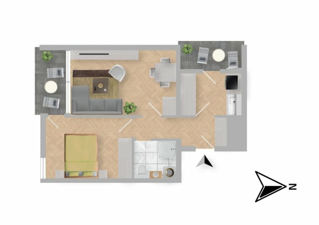 Garconniere in bester Infrastrukturlage - Jenewein Immobilienmanagement