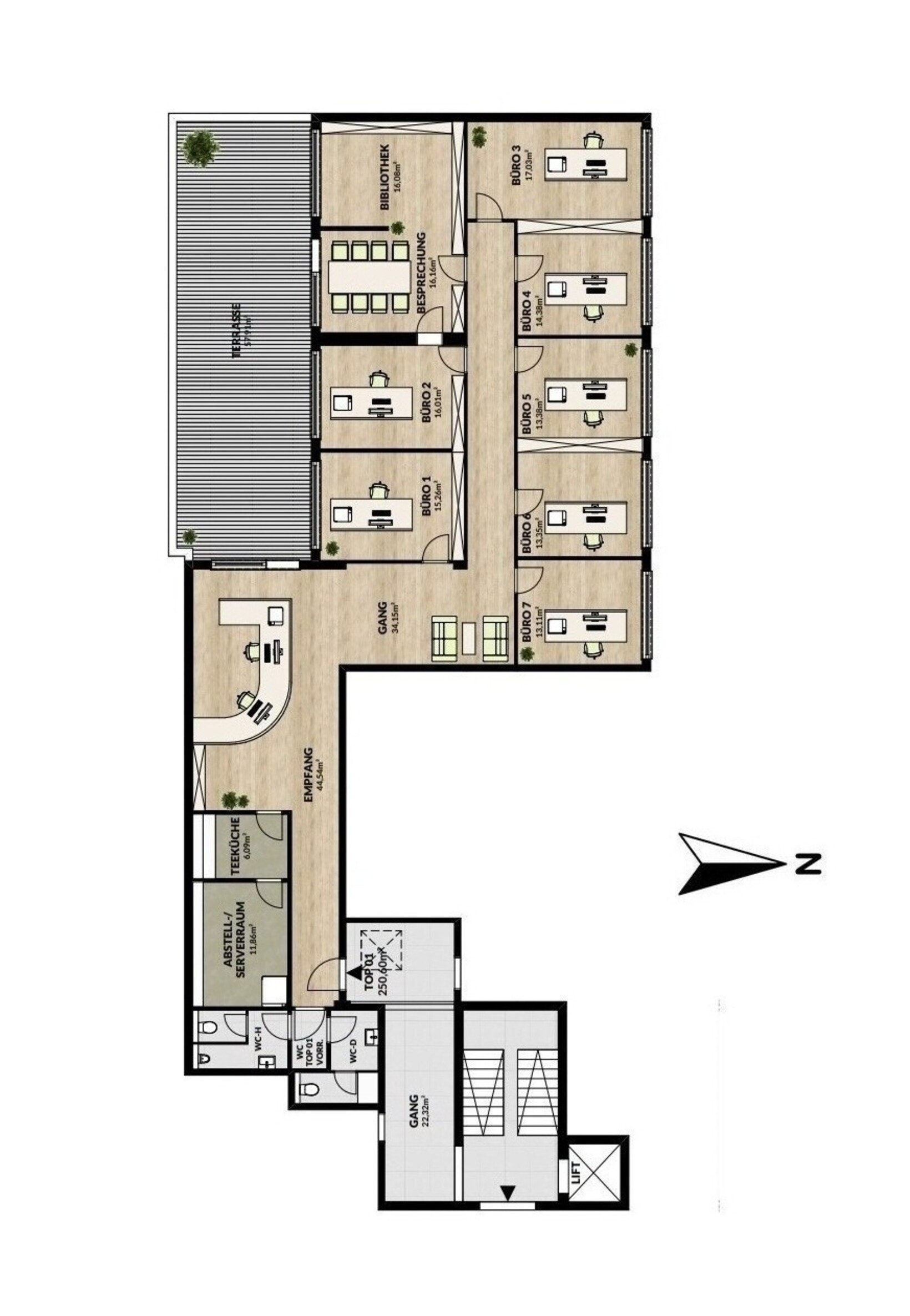 WILTEN Zentrale und repräsentative Büro-/Praxisräume oder Kanzlei - Jenewein Immobilienmanagement