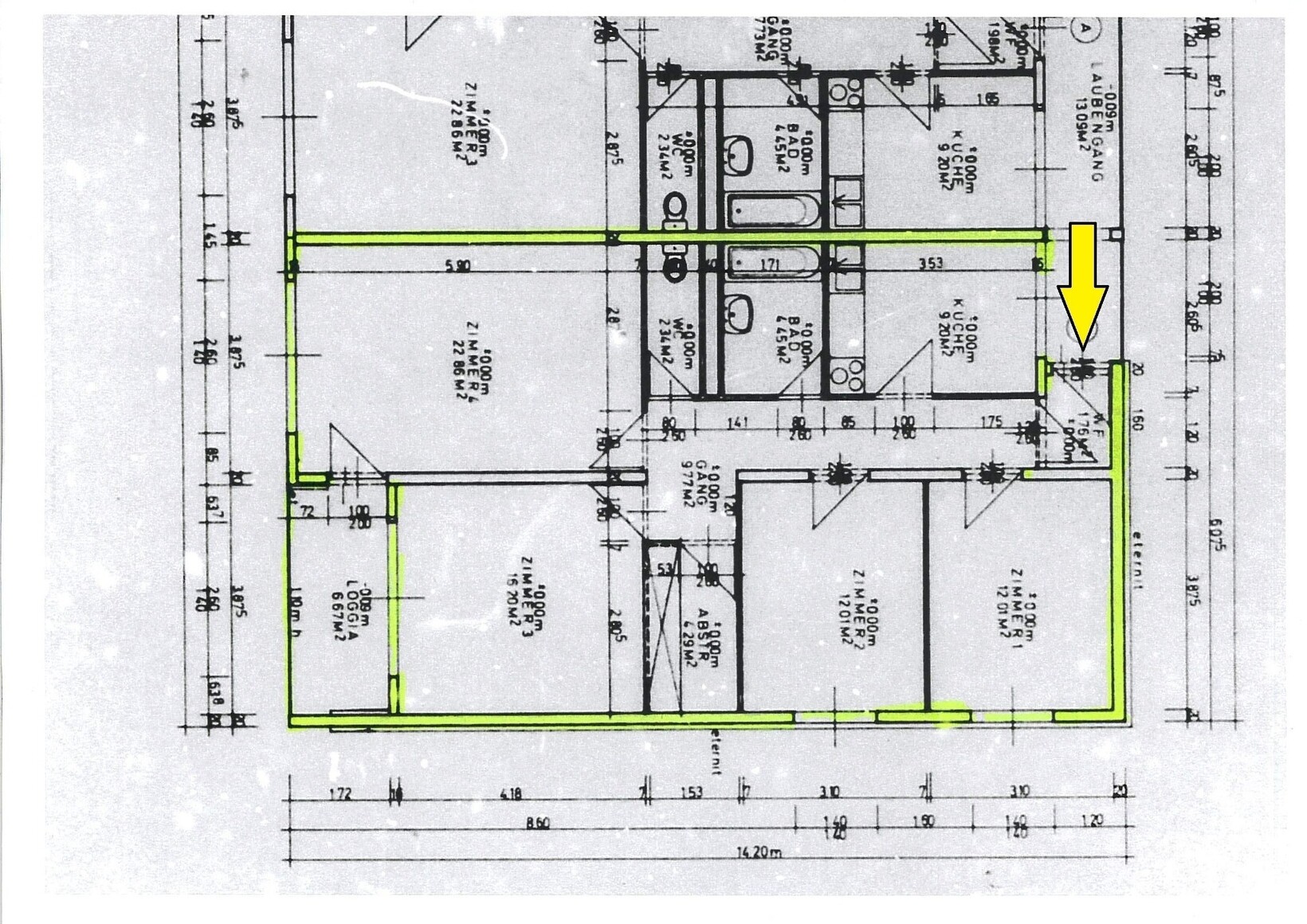 Geräumige Vierzimmerwohnung mit Garagenabstellplatz - Jenewein Immobilienmanagement